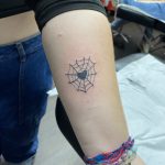 tatouage araignée sur avant bras -Raphael tatoueur Excess Béziers